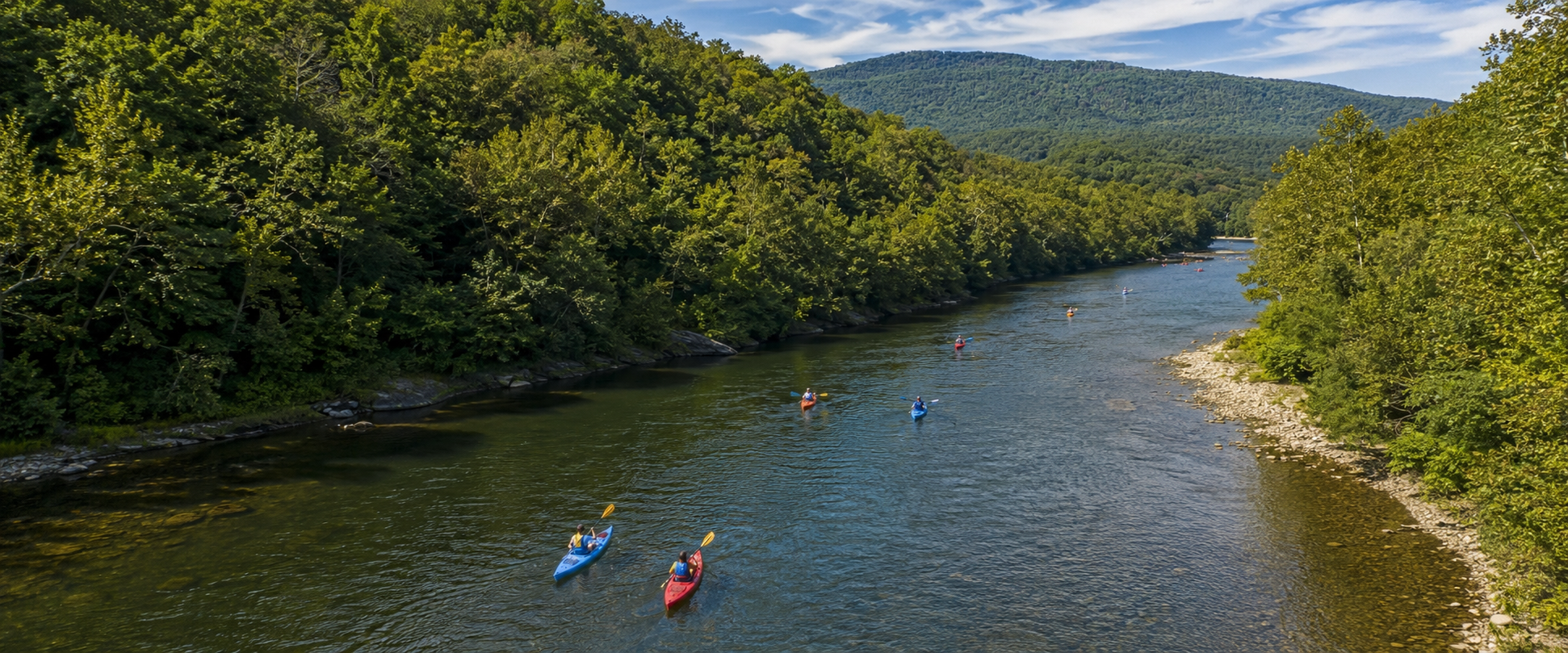 Kayaking on the Shenandoah River